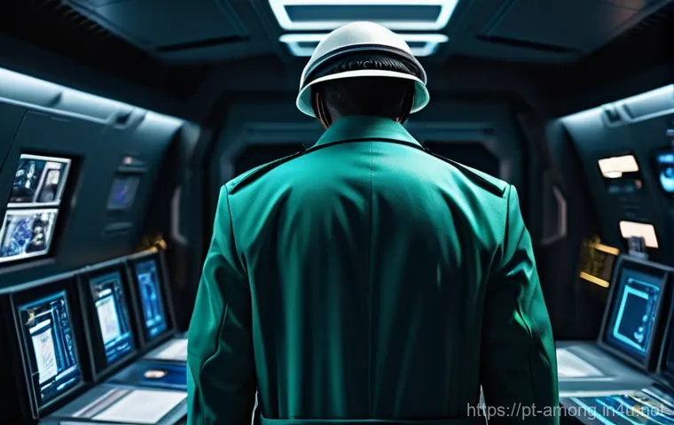 어몽어스 신규 태스크 소개 - **Prompt 1: The Vigilant Tracker**
"An intricate, highly detailed image depicting an Among Us cr...